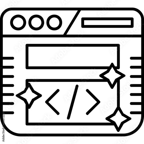 Clean coding Icon
