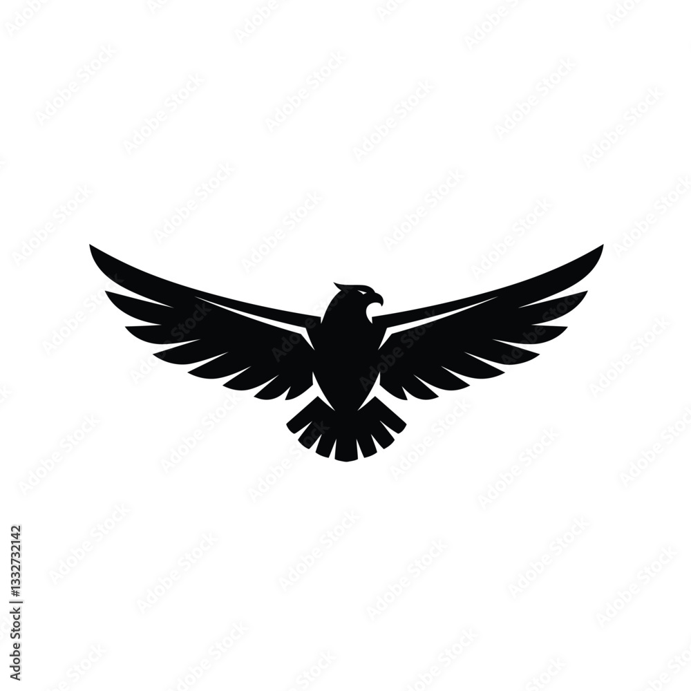 Fototapeta premium eagle with wings