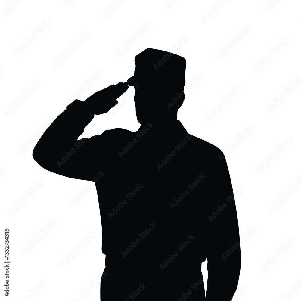 silhouette of a soldier silhouette of a soldier