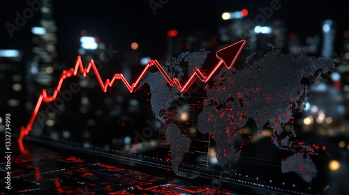 Economic risk and inflation trends impacting the banking sector amid market volatility and geopolitics