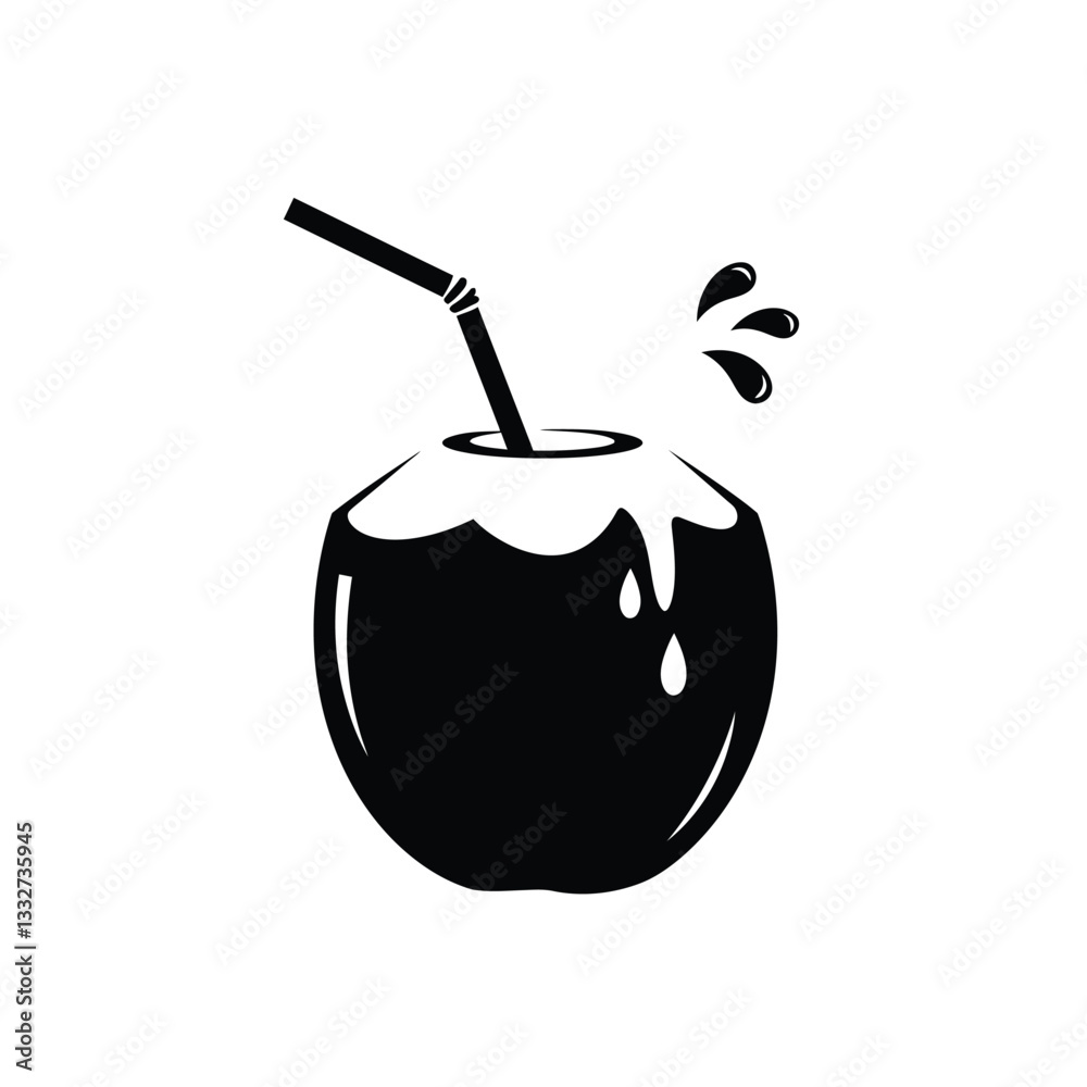 Obraz premium Coconut Drink, Juice