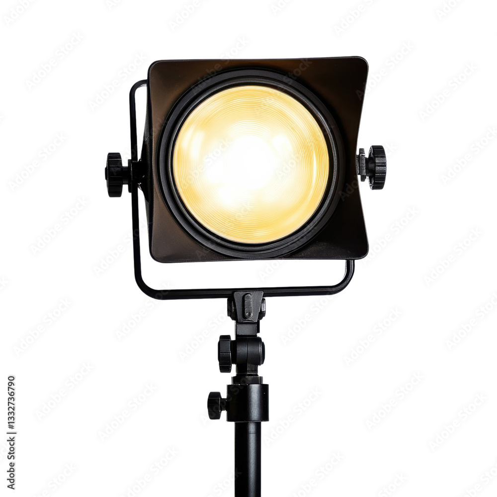 Studio Spotlight Adjustable Brightness on transparent background. Studio Spotlight Adjustable Brightness on transparent background.