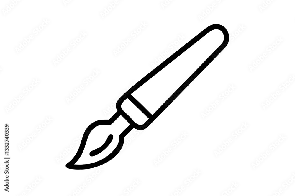 Wide Paintbrush Art Tool Flat Vector Illustration SVG
Wide Paintbrush Art Tool Flat Vector Illustration SVG
