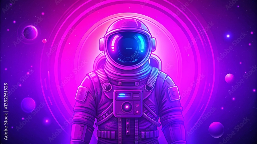 Futuristic Space Exploration Suit The Cosmic Armor