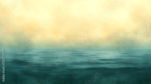 Wallpaper Mural Serene Ocean Mist A Calm Seascape Torontodigital.ca