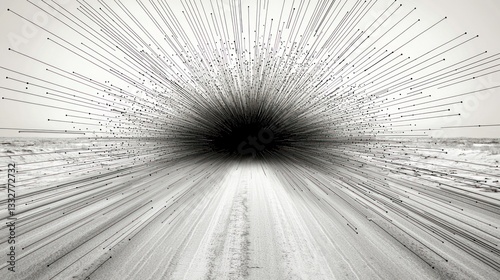 Abstract Road to the Unknown: A Monochromatic Journey