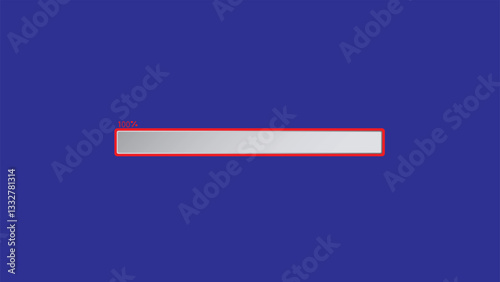 Abstract loading bar icon set. load signs. download indicator sign. progress loading bar. upload symbol. loader icon simple.