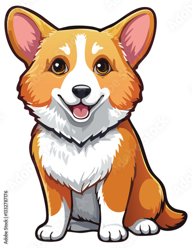 Corgi Illustration