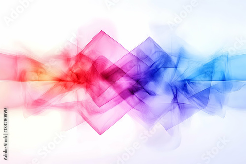 Abstract Colorful Swirls and Shapes Design