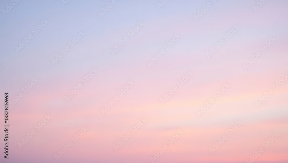 Obraz premium Pastel Sky Serenity
