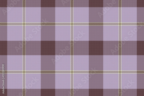 Model textile tartan check, swatch fabric vector texture. Underwear plaid pattern background seamless in pastel and dark colors.