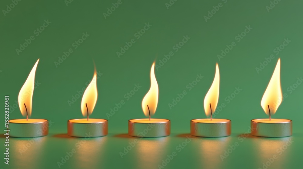 Candles on a Wall Candles on a Wall