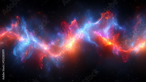 A glowing abstract spiral leading into a bright center, symbolizing the journey of business evolution.