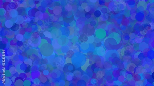 Background from blue particles