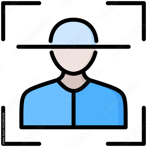 Facial Recognition Icon