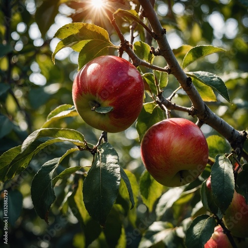 apples on tree