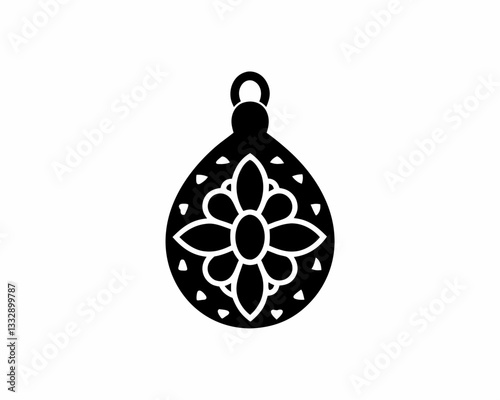 creative details Pendant Icon vector illustration 