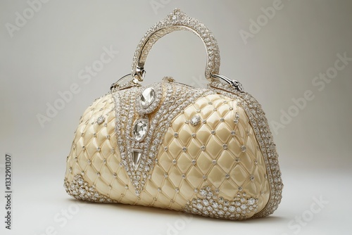 Luxurious bejeweled handbag showcasing intricate design, perfect for elegant occasions and special events