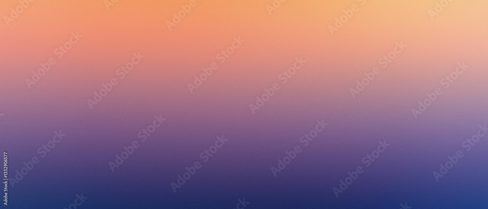 Naklejka premium Gradient background with soft orange and purple hues. Abstract blurred design for modern digital art, websites, and graphic design projects.