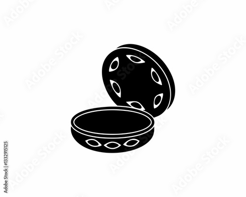 creative details Locket Icon vector illustration 