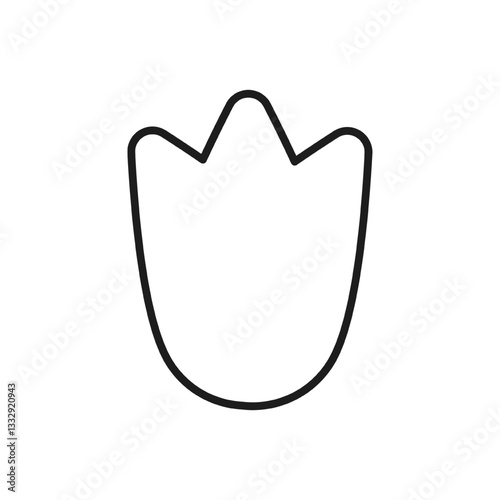 Flower icon. Flower vector. Flower line.