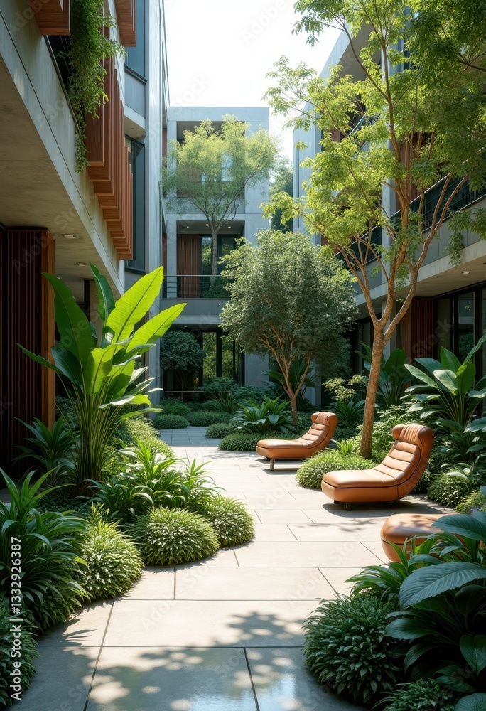modern urban garden design layered textures exotic plants landscape greenery creative outdoor space, gardening, flowers, vegetation, stones, decks, pathways modern urban garden design layered textures exotic plants landscape greenery creative outdoor space, gardening, flowers, vegetation, stones, decks, pathways