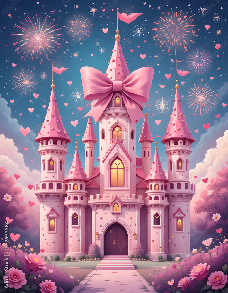Obraz premium the princess castle