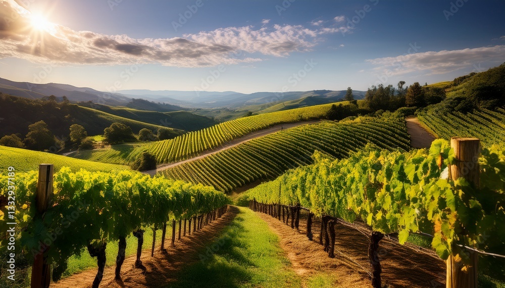 Fototapeta premium vineyard