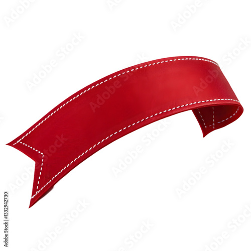 Red Ribbon Banner: Free Transparent Image isolated on transparent background
