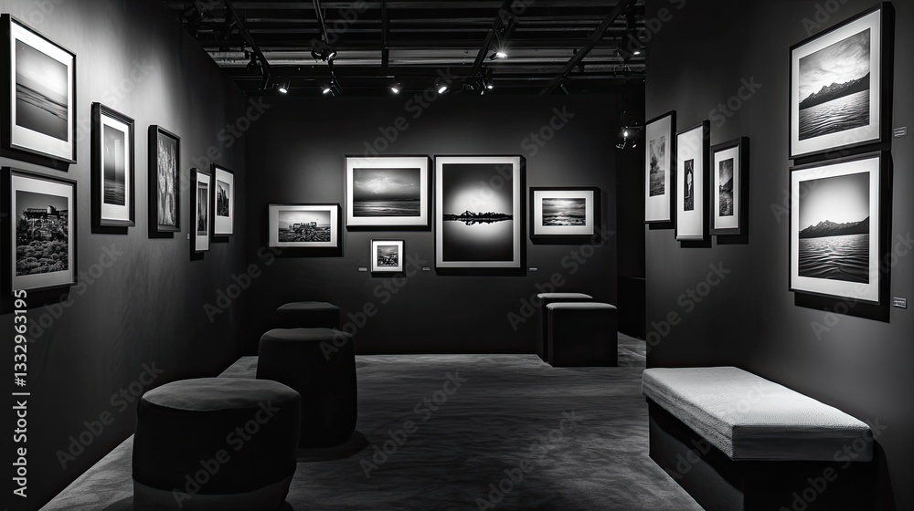A space entirely devoted to black and white photography