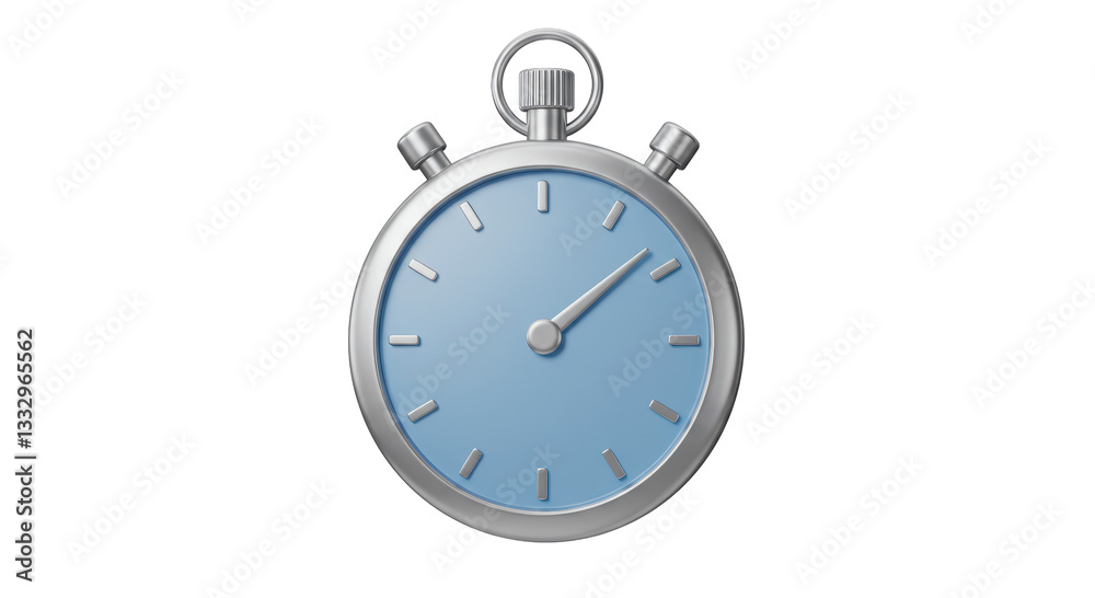 Isolated timer, Symbolizing Urgency, Time, Deadline Isolated timer, Symbolizing Urgency, Time, Deadline