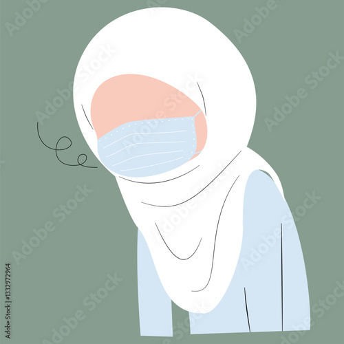 muslim woman faceless