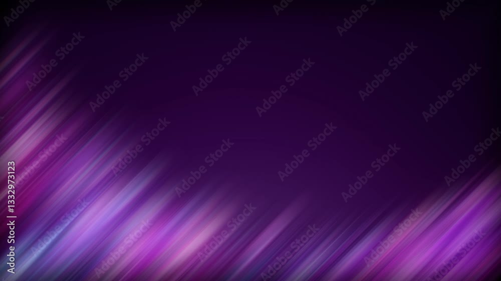 abstract modern blurred background animation with glowing lightstreaks. 4K seamless loop backdrop video, copy space