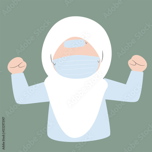 muslim woman faceless