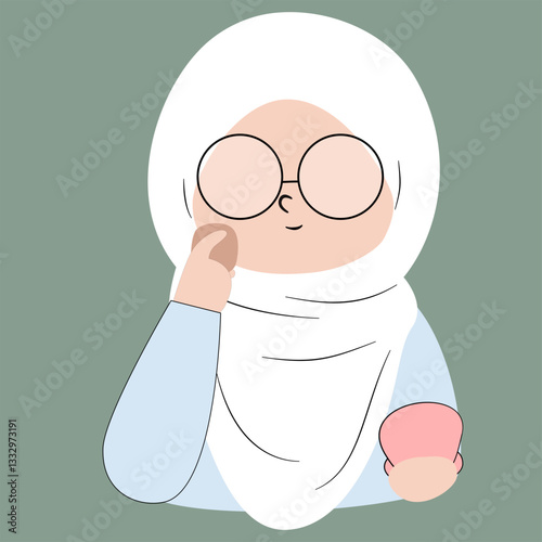 muslim woman faceless