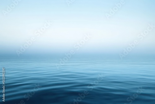 Wallpaper Mural Serene Ocean Surface Under Clear Blue Sky Torontodigital.ca