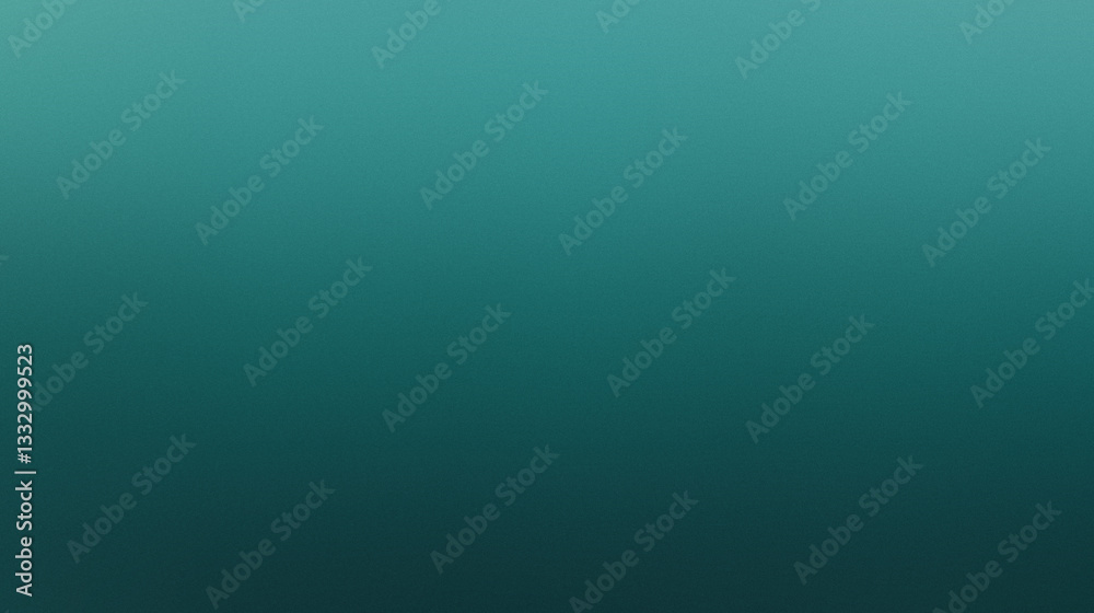 Obraz premium Gradient teal background, smooth texture, abstract design for web and print, calming colors, modern wallpaper, minimalist aesthetic, digital artwork.