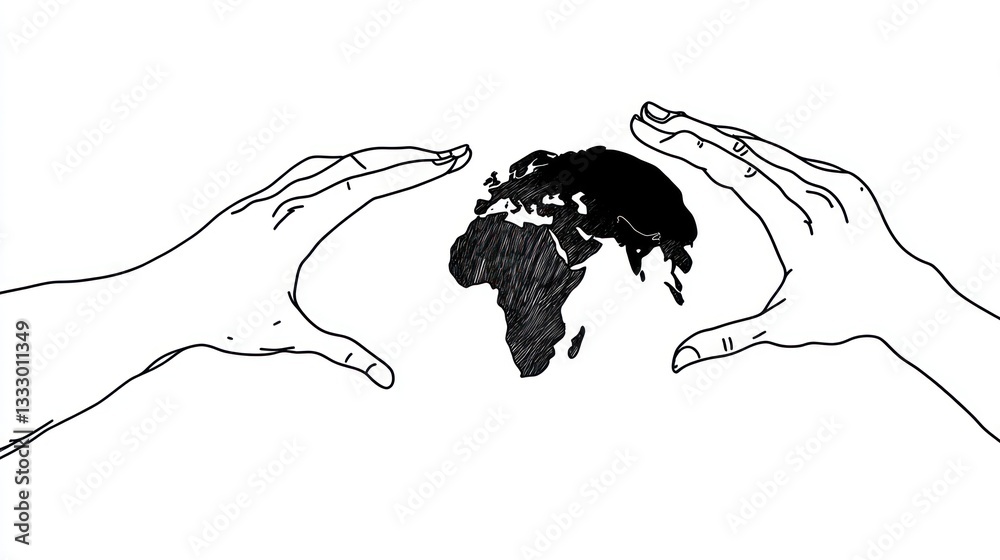 Hands Protecting Earth
