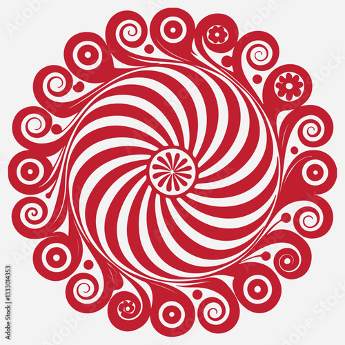  Waves, swirl, twirl pattern art