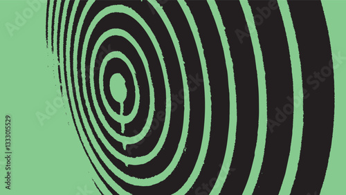 Abstract extractor fan radial graphic
