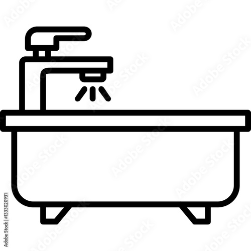 Bathtub Icon