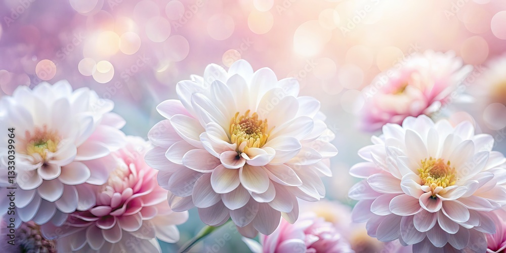 Obraz premium Abstract Floral Macro Background