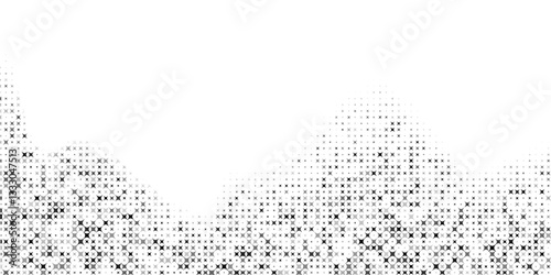 Halftone Noise Stipple pointillism background. Grain gradient texture background with dots. Dotwork gradient halftone pattern. Sand, grain, grunge stipple effect. Abstract texture, engraved overlay
