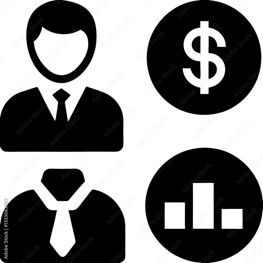 Business Icon, business person with tools, Business tools icon, business tools, tools icon Business Icon, business person with tools, Business tools icon, business tools, tools icon