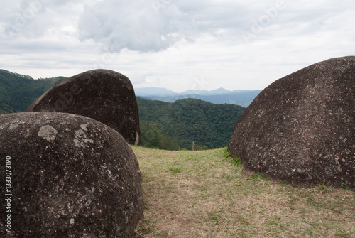Panorama da Serra da Mantiqueira, Brasil