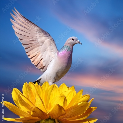 Generated image :  Colombe