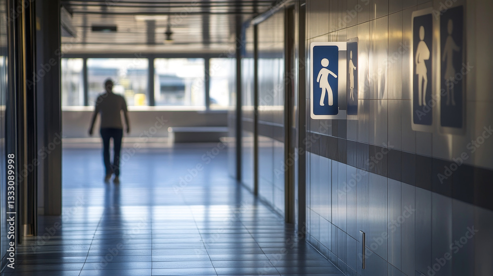 Man and woman wc, bathroom or restroom sign with arrows. Disabled person wc icon. Toilet design with underpants, gender pictogram set. Female and male gender closet direction Man and woman wc, bathroom or restroom sign with arrows. Disabled person wc icon. Toilet design with underpants, gender pictogram set. Female and male gender closet direction