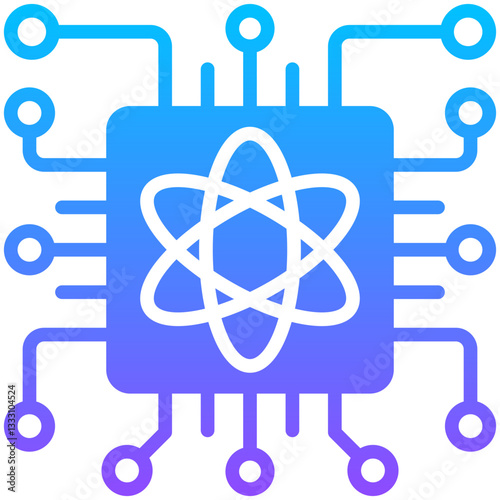 Quantum Computing Icon