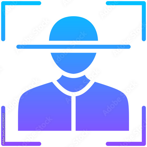 Facial Recognition Icon