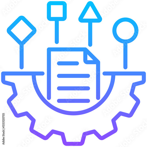 Raw Data Icon